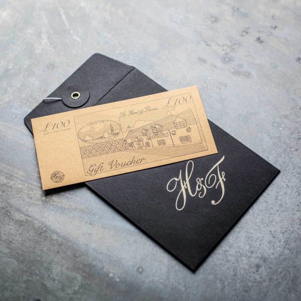 Hand and Flowers Gift Voucher